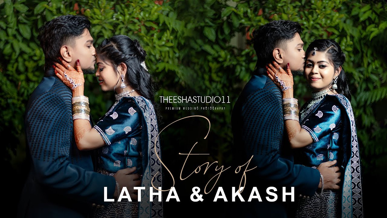 AKASH & LATHA  | RECEPTION & WEDDING STORIES | theeshastudio11 #cinematic #wedding #candid
