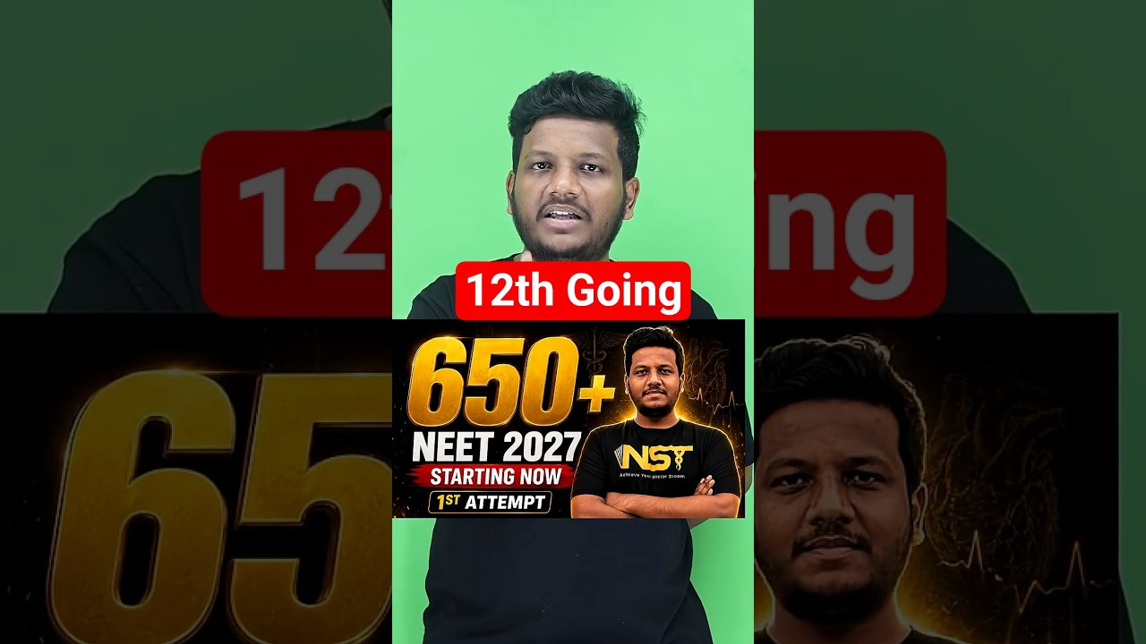 12 Months Timetable To Score 650+ NEET 2027 Starting Now | Dr Sudharshan | NST