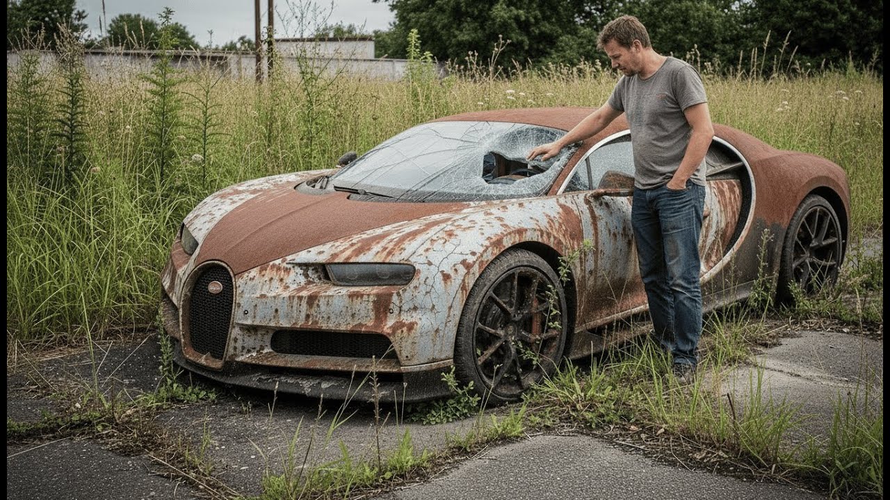 ASMR Car Restoration! Full Restoration 2016 Bugatti Chiron ASMR