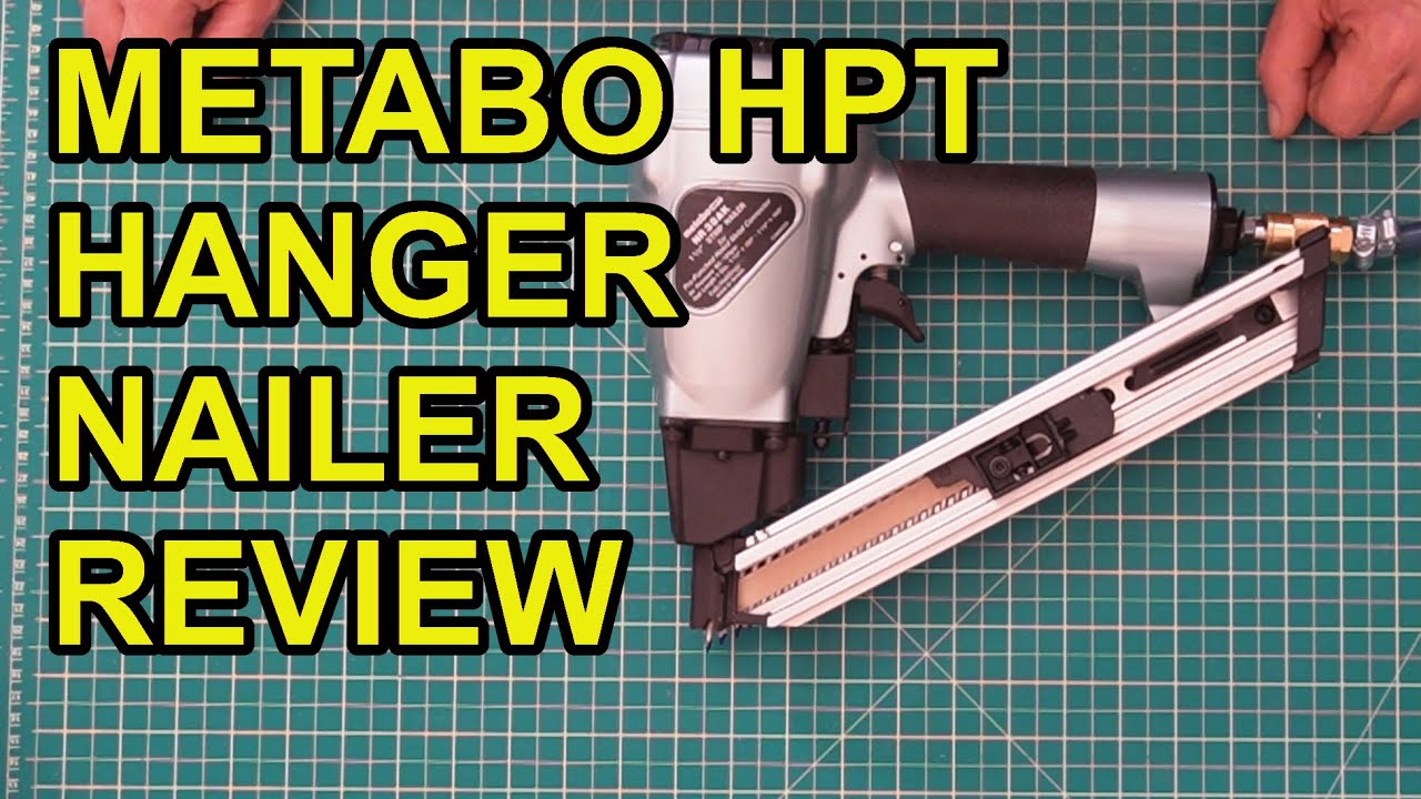 MetaboHPT Metal connector nailer review.