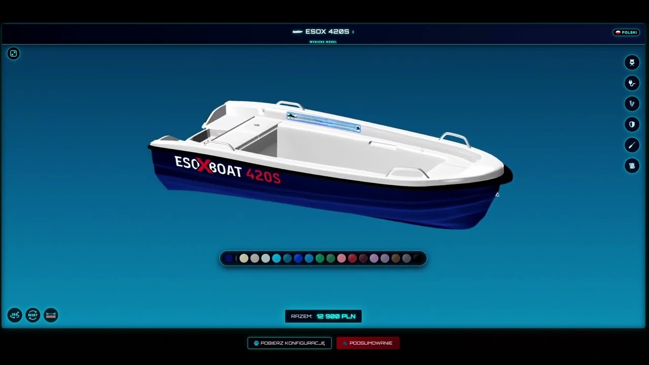 ESOX BOAT [konfigurator]