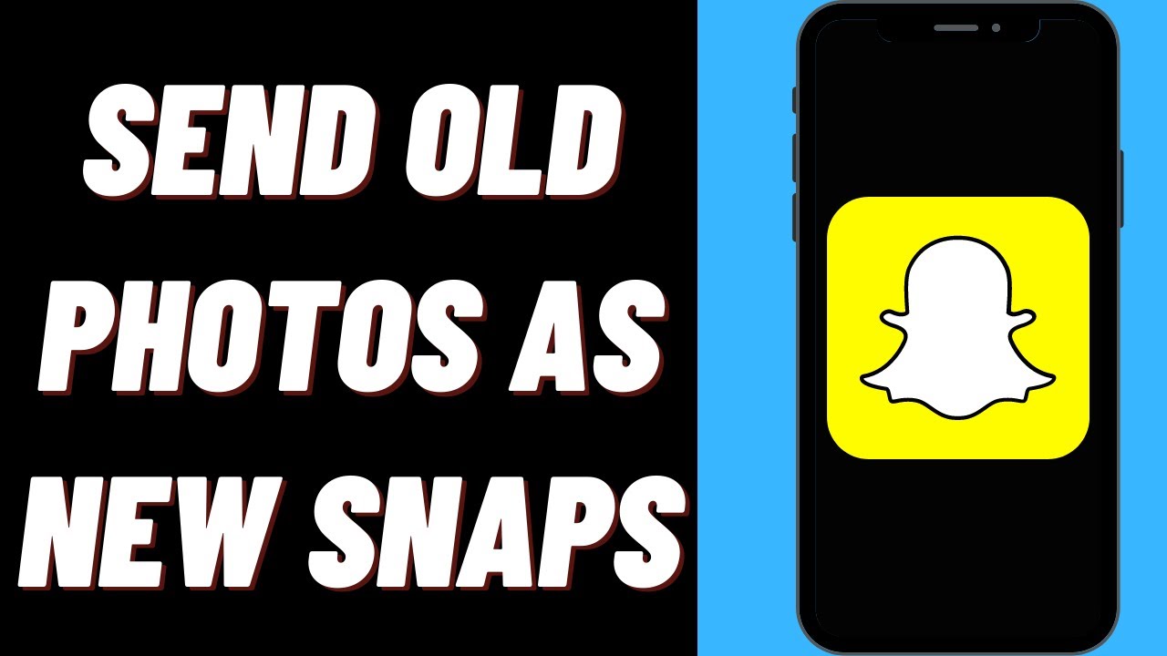 How To Send Old Photos On Snapchat As New Snaps No Timestamp