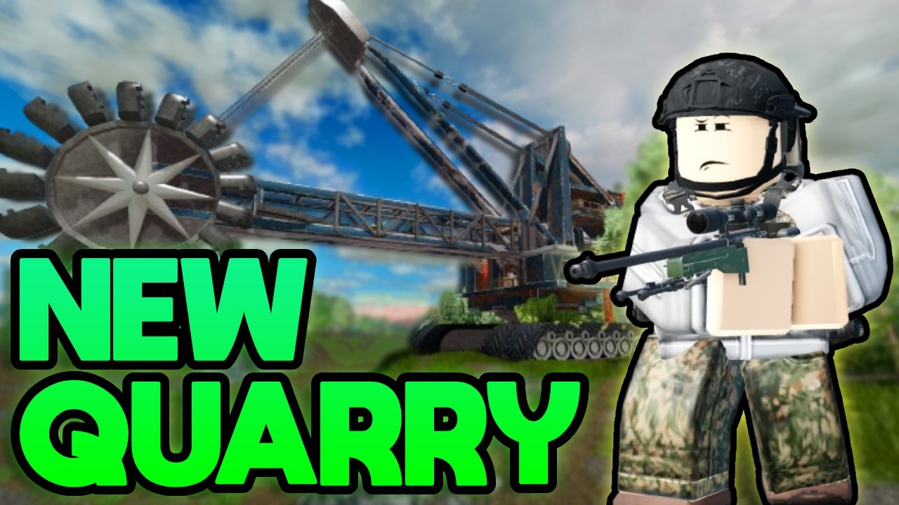 *NEW* QUARRY UPDATE In Roblox Aftermath