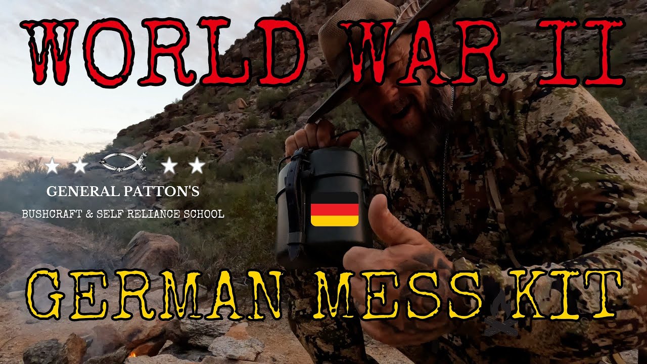 BUSHCRAFT Fire Kit - World War II German Mess KIT  🔥🇩🇪🔥 🇩🇪🍽️