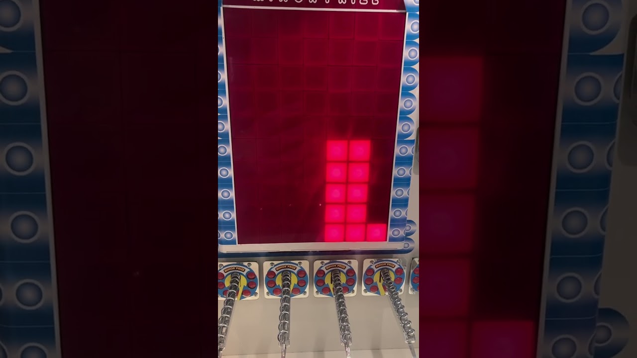 Red Stacker Club LAI Games Prize Redemption Arcade Game!