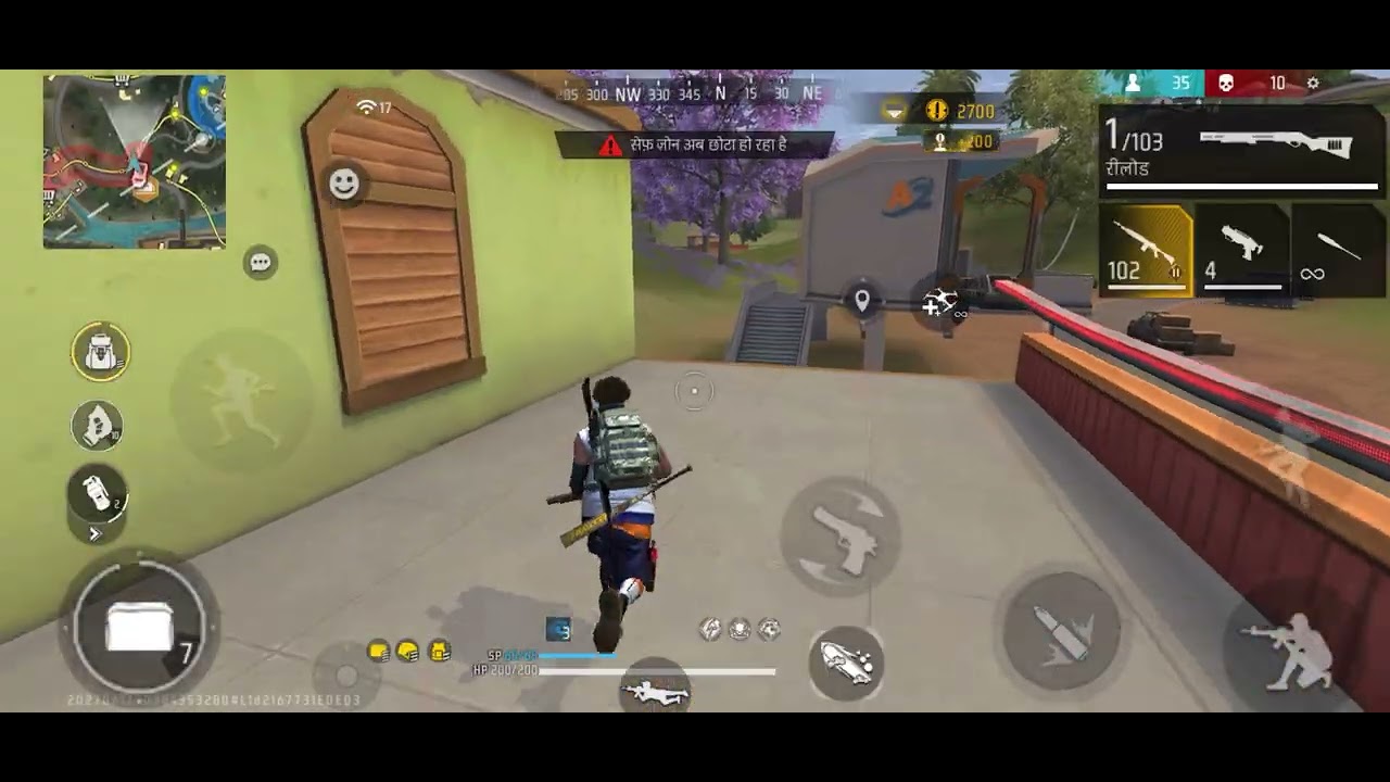 Free fire game .2 फ्री फायर गेम 