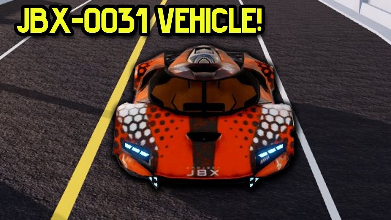 Новый автомобиль JBX-0031 выходит СЕГОДНЯ! | Roblox Jailbreak