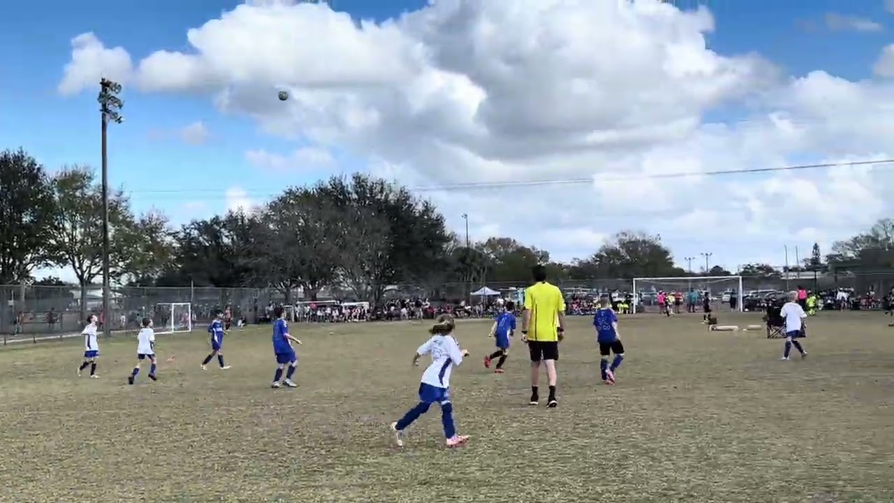 U11 Soccer Playoff Game Finland vs France France wins 1-0