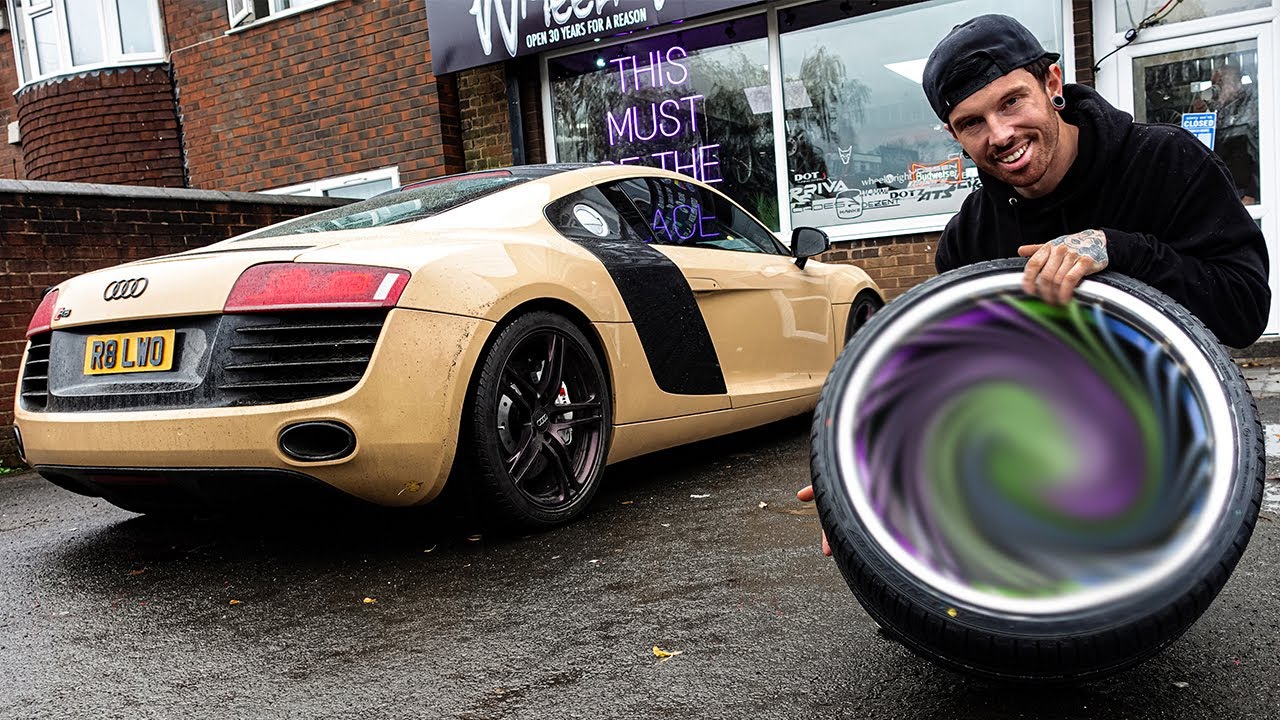 NEW CUSTOM ALLOYS FOR MY AUDI R8