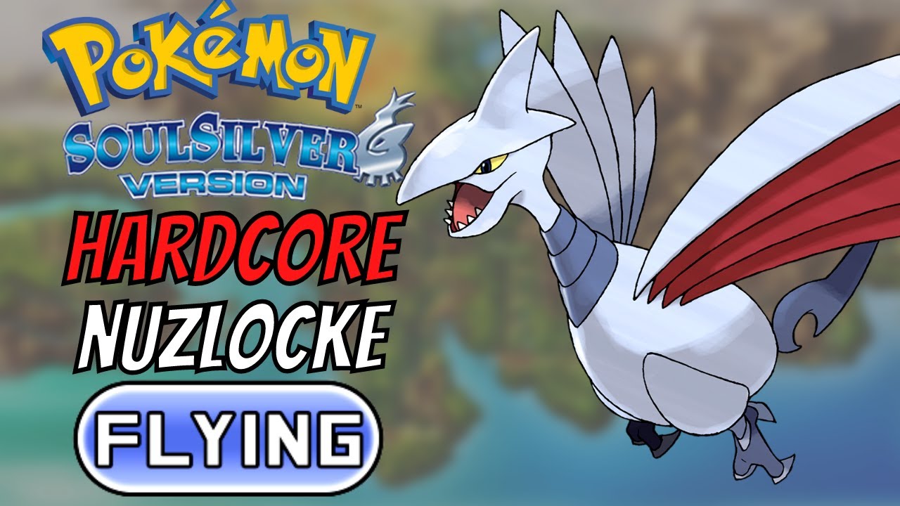 Pokemon SoulSilver Hardcore Nuzlocke - Flying Types Only! (No Items, No Overleveling)