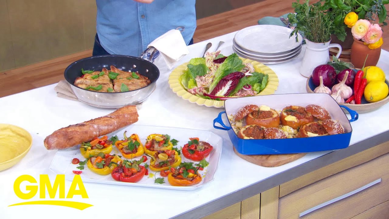 Jamie Oliver talks new cookbook, cooks up bolognese