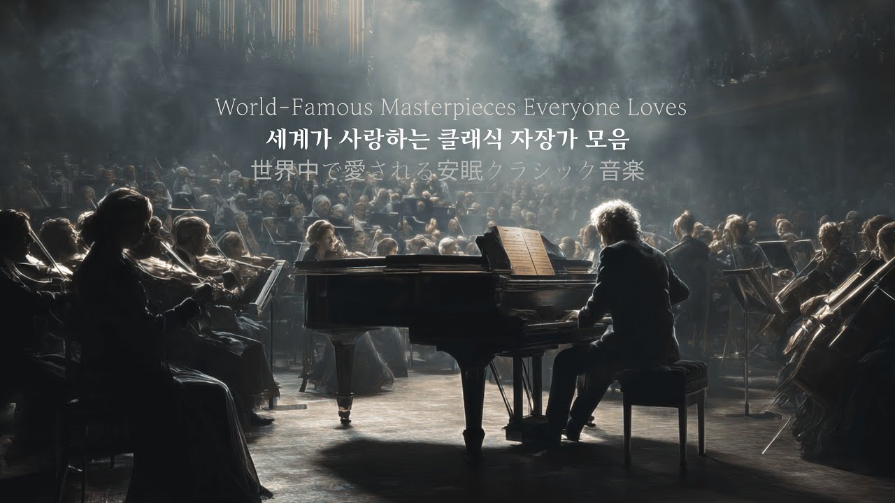 🌙🎼 Timeless Classical Music for Deep Sleep & Relaxation | 세계가 사랑하는 클래식 자장가 모음 | 💤🎹 Playlist