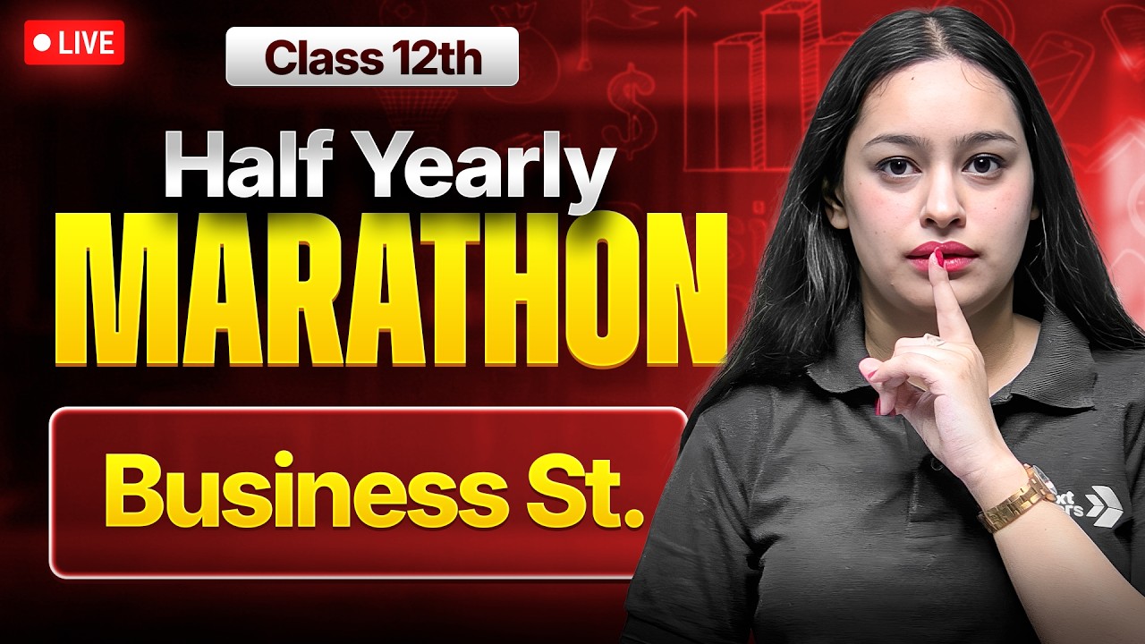 Class 12th Business Studies - HALF YEARLY MARATHON 2026-27🔥| Prableen Ma'am