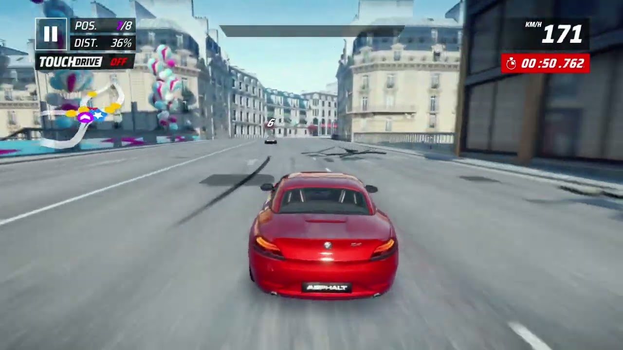 Asphalt Legend PC Gameplay Paris With Police 