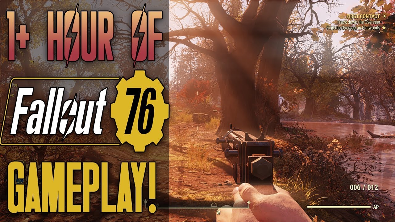 1+ Hour Of Fallout 76 GAMEPLAY - Questing, Exploration, PvP, Events & MORE! (4K 60 FPS)
