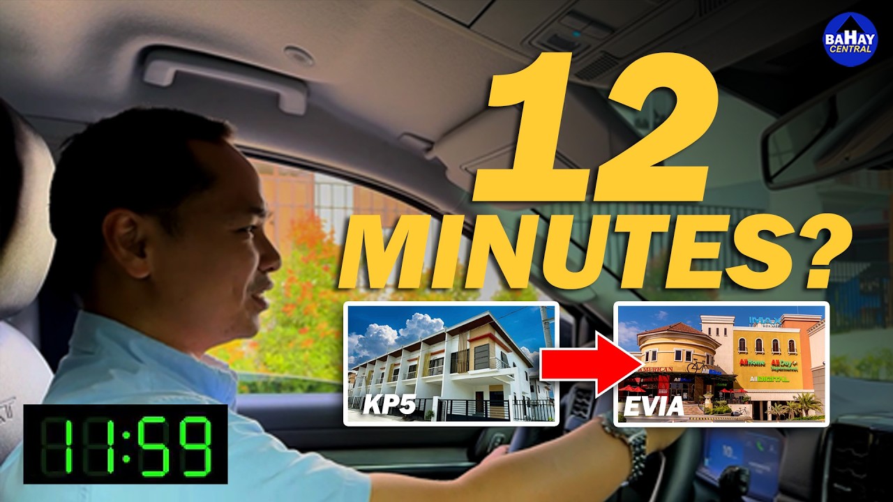 12-Minute Lang Daw? Kathleen Place 5 to EVIA Daang Hari