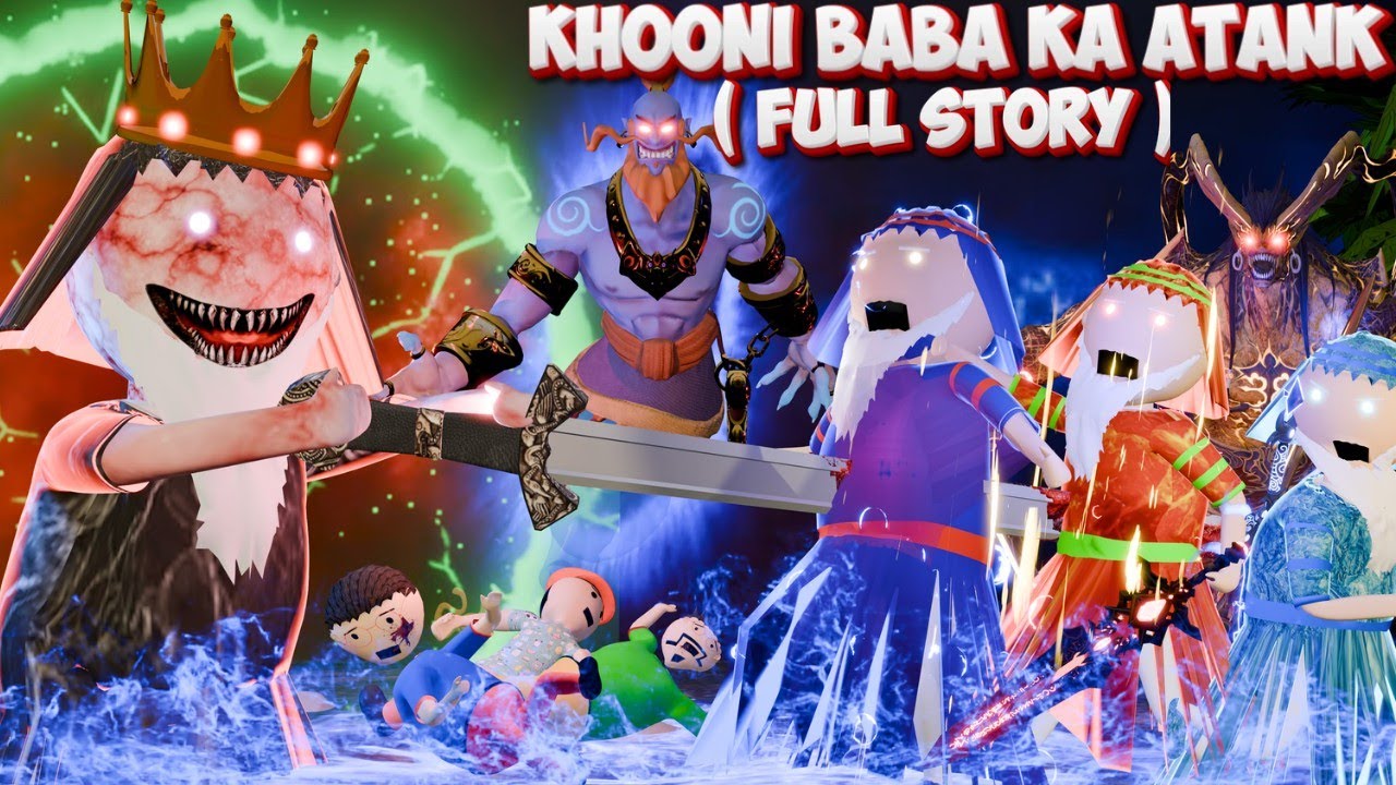GULLI BULLI VS KHOONI BABA KA ATANK (FULL STORY) ! HORROR STORY! @Makejokeinhorror 