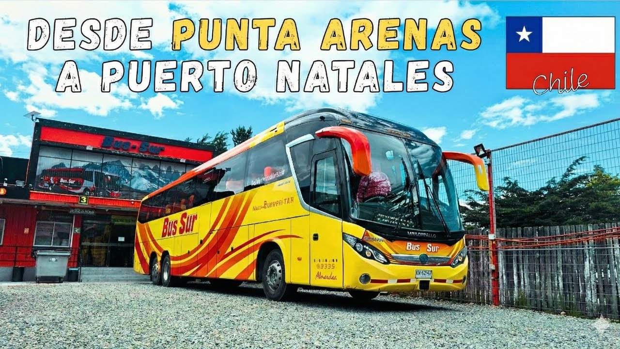 Patagonia en bus: desde Punta Arenas a Puerto Natales 🇨🇱⛰️