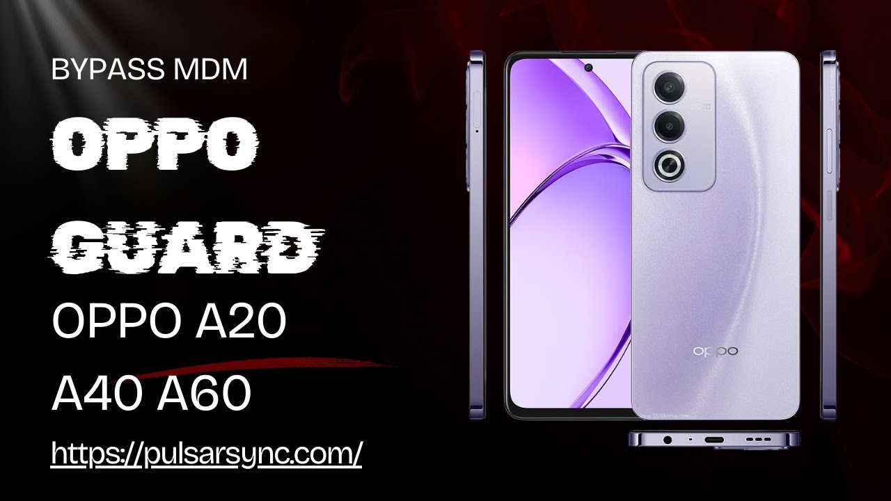 Oppo A20 A40 A60 Oppo Guard Lock Pantalla Blanca Done By PulsarUnlock [Only advance users]