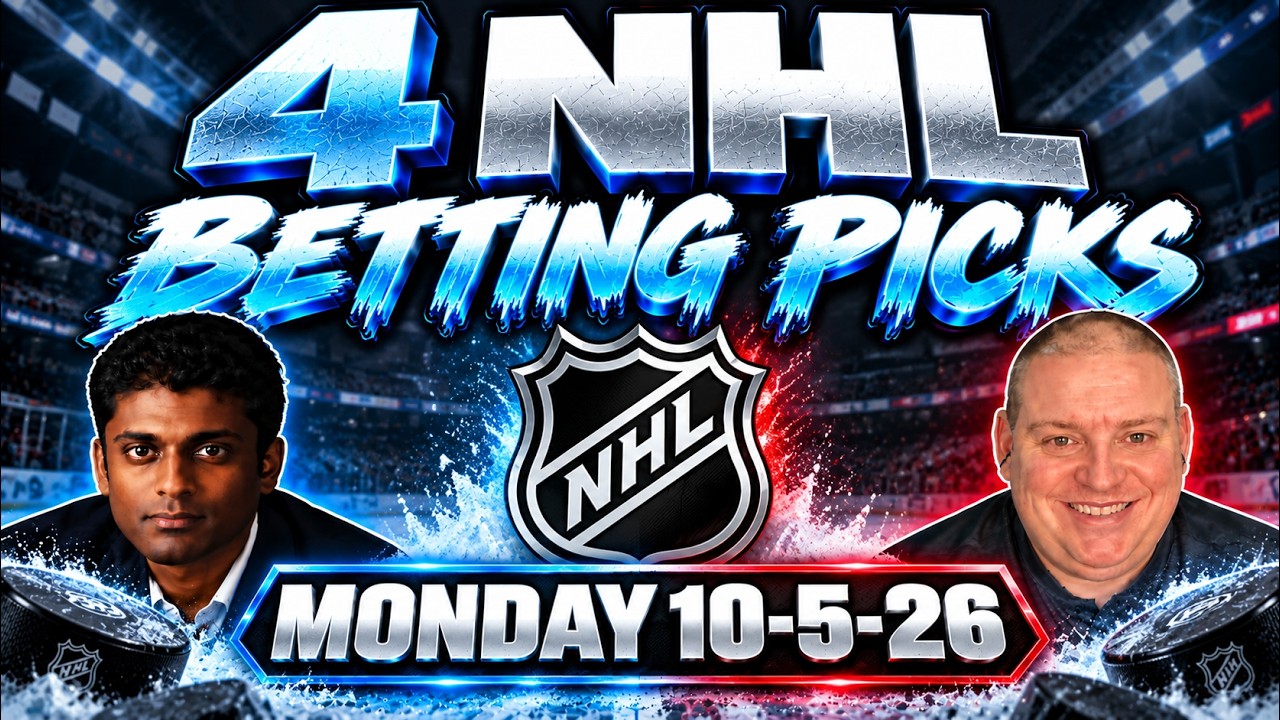 Monday NHL Rundown Picks - 10/5/26 l Craig Trapp & Indian Cowboy NHL Betting Picks & Predictions