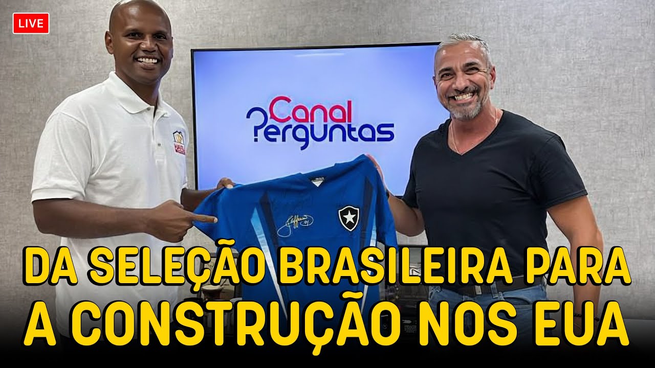 Ex-goleiro da seleção brasileira agora na construção nos EUA #podcast