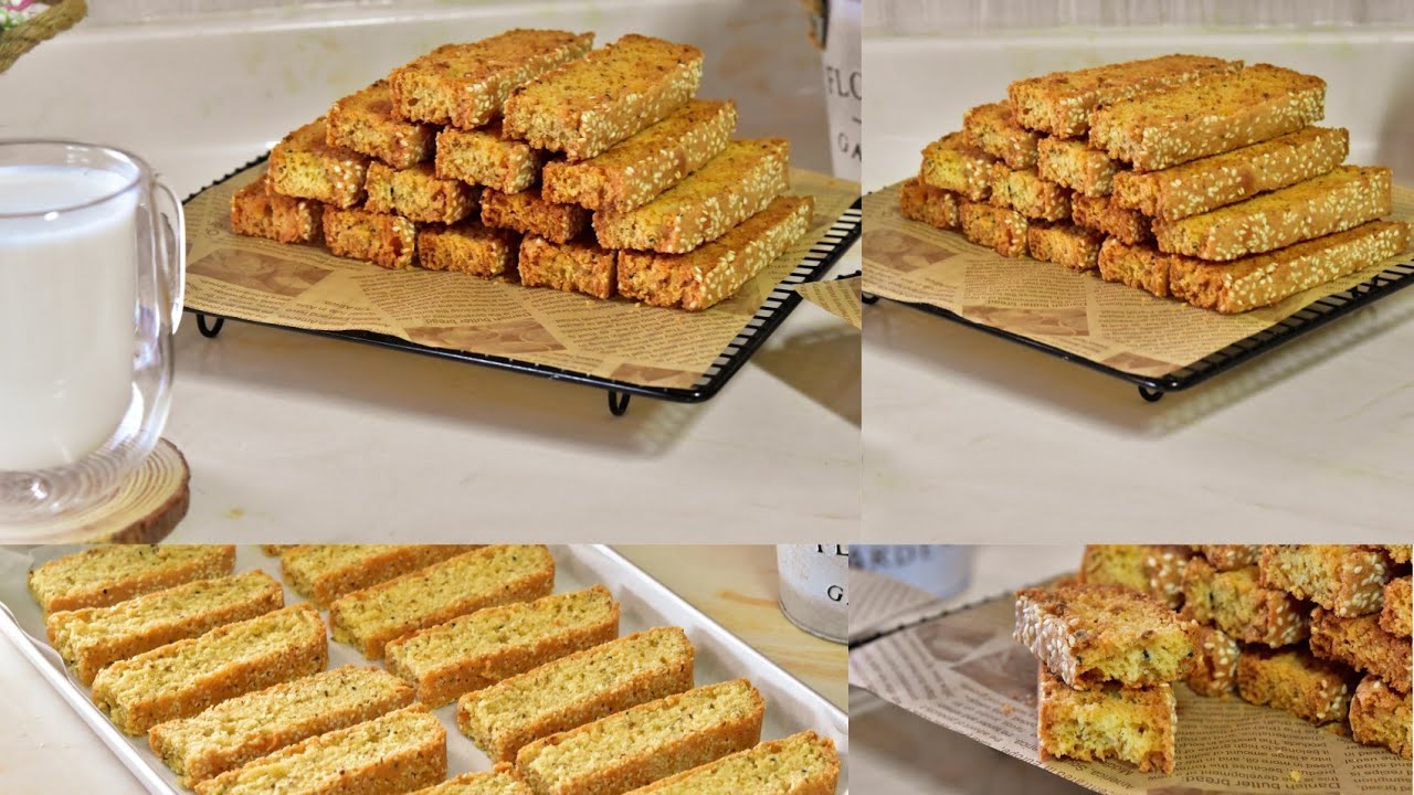 شابورة اليانسون المقرمشه باسهل وأطيب طريقه بتنافس الجاهز 💪 The Rusk with Anise flavor