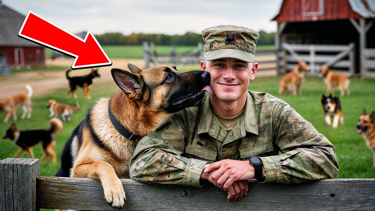 Marine Inherits Abandoned Ranch With German Shepherd - Over 200 Dogs Still Inside Shocked Him.