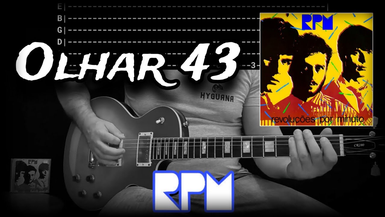 Como tocar Olhar 43 (RPM) Aula de Guitarra 🎸