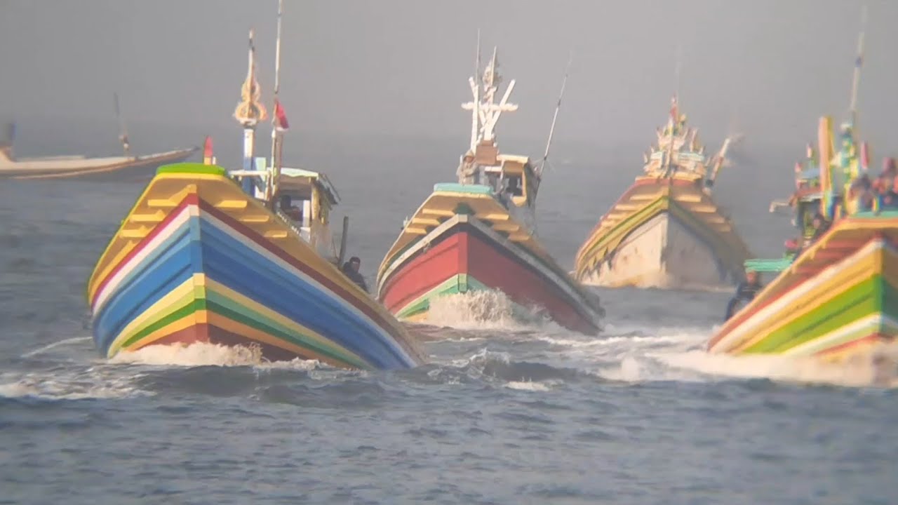 KEDATANGAN PARA KAPAL PEJUANG,,‼️ PERAHU NELAYAN PUGER 23/08/2025 @Perahu-puger 