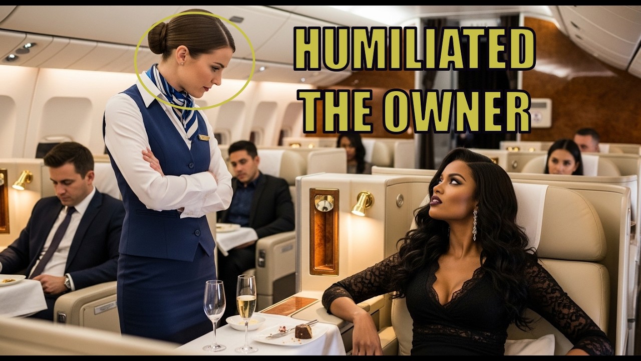 BLACK TRAVELER YELLED AT IN FIRST CLASS — THEN REVEALED AS THE PLANE’S OWNER