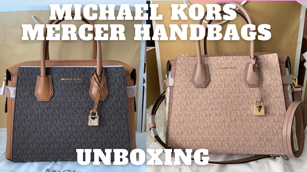 Michael Kors Unboxing - Mercer Bags