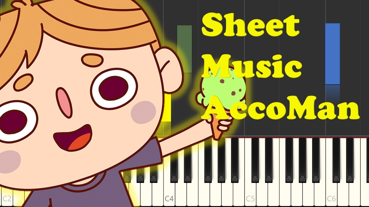 🎵 The Ice Cream Song – Super Simple Songs Piano Sheet Music 🍦🎹