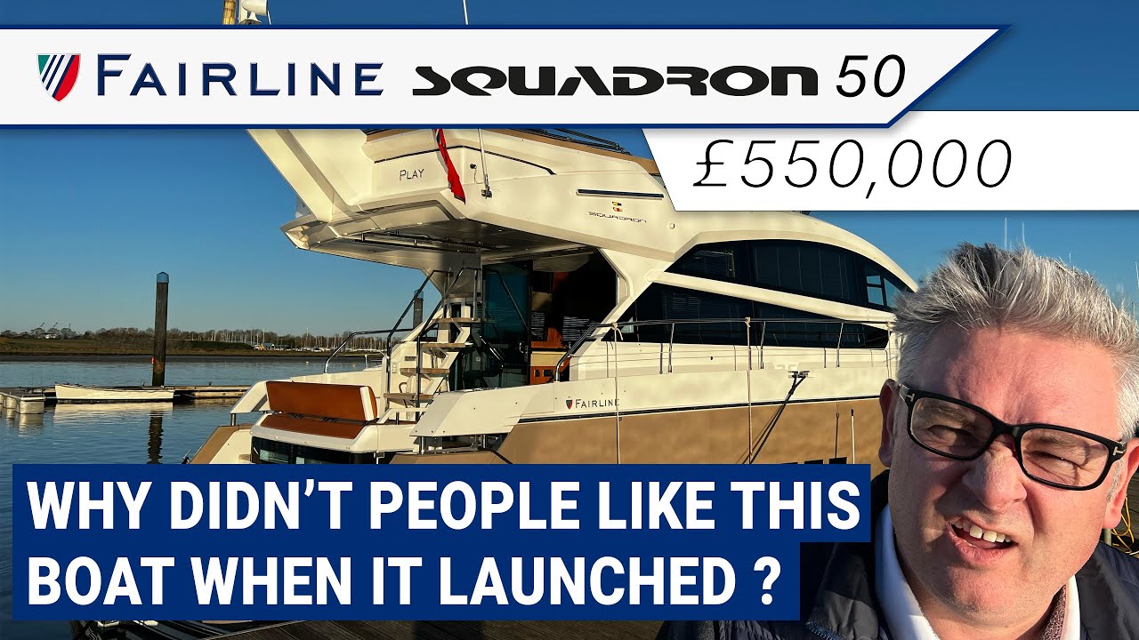 Fairline Squadron 50 - Why this boat didn't sell well when new?