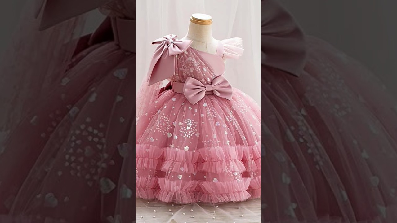 Baby Net Frock Designs 2025 / BeautifulFancy Net Frock Design / Latest BabyFrock Design