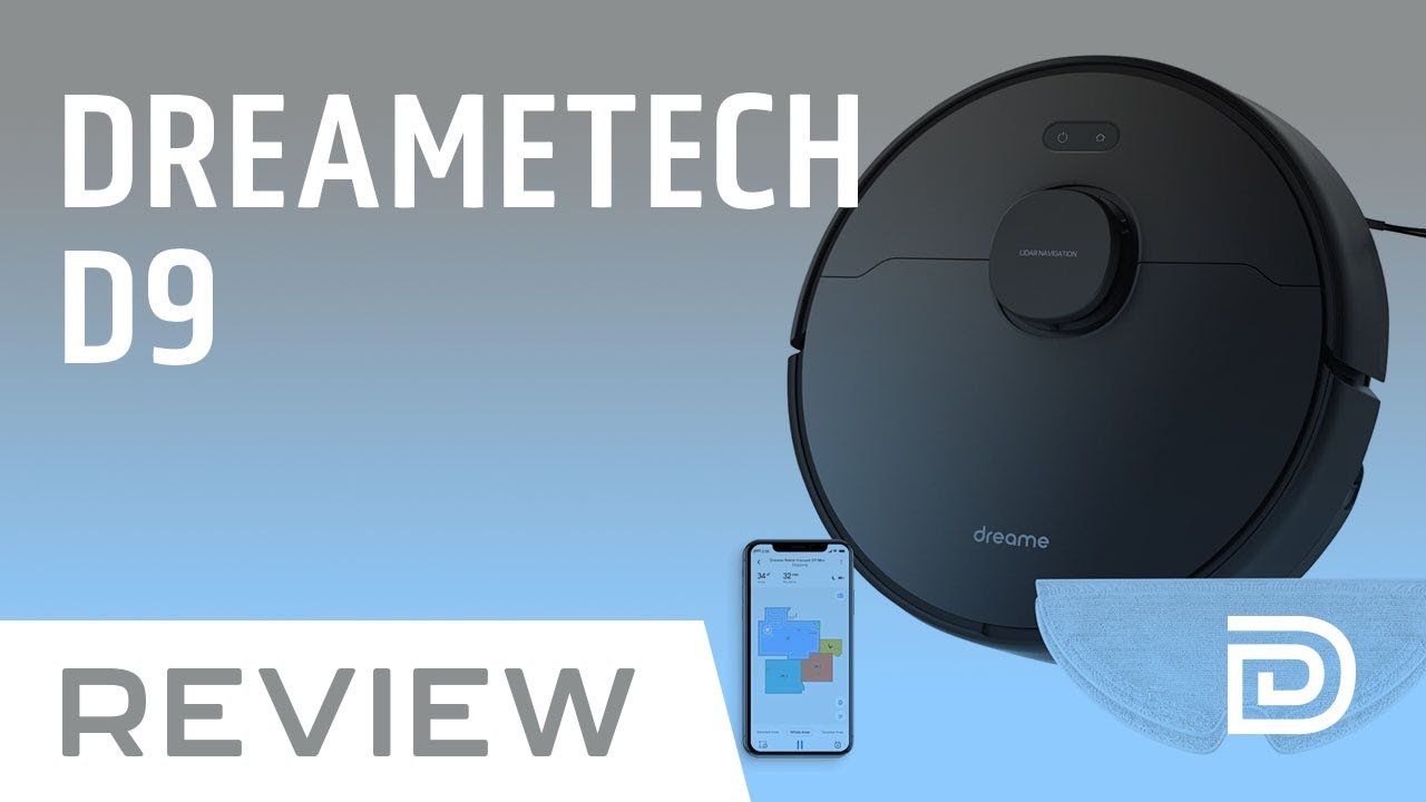 DreameTech D9 Robotic Vacuum and Mop Cleaner // Robotic Vacuum and Mop