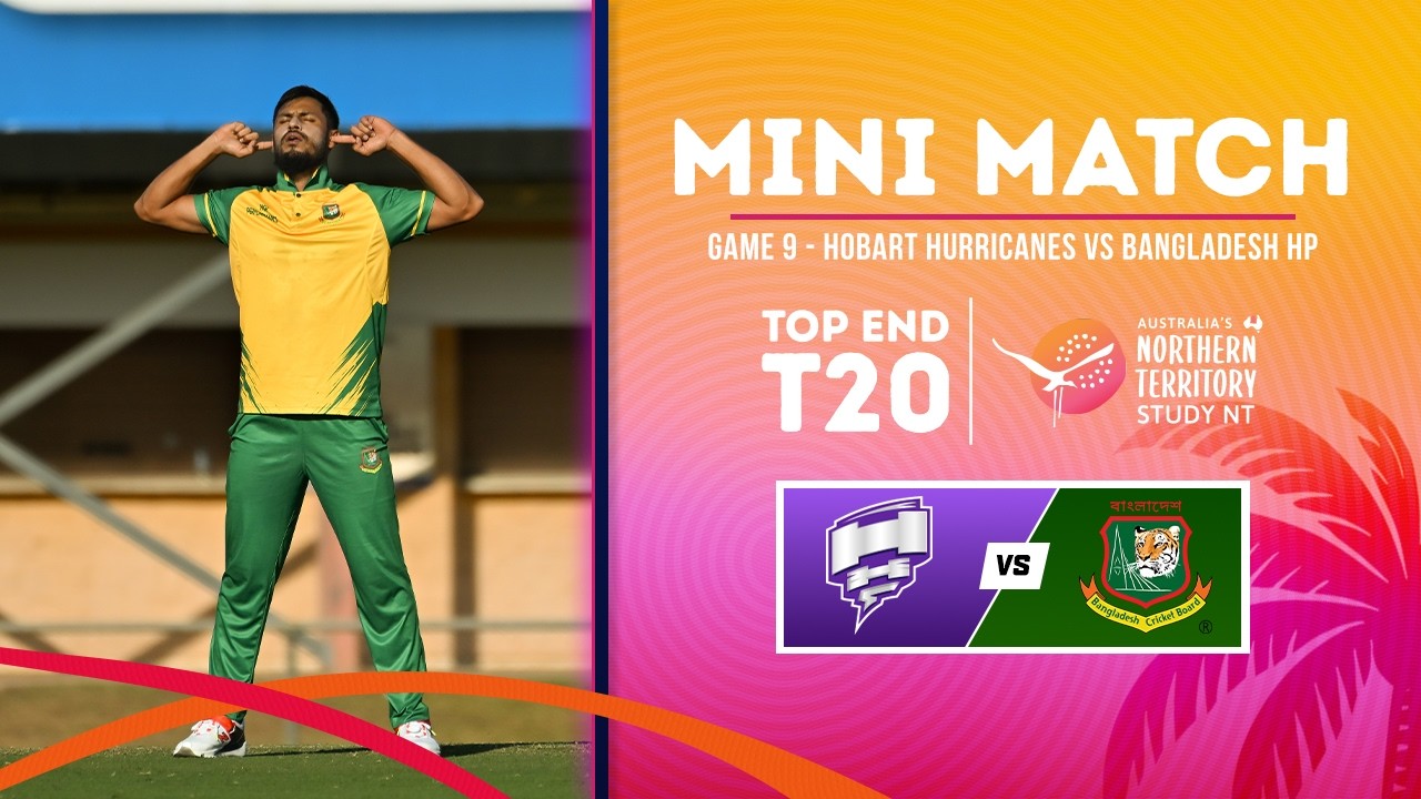 Мини-матч 09 | Академия Hobart Hurricanes против Bangladesh HP | Серия T20 Study NT Top End 2026