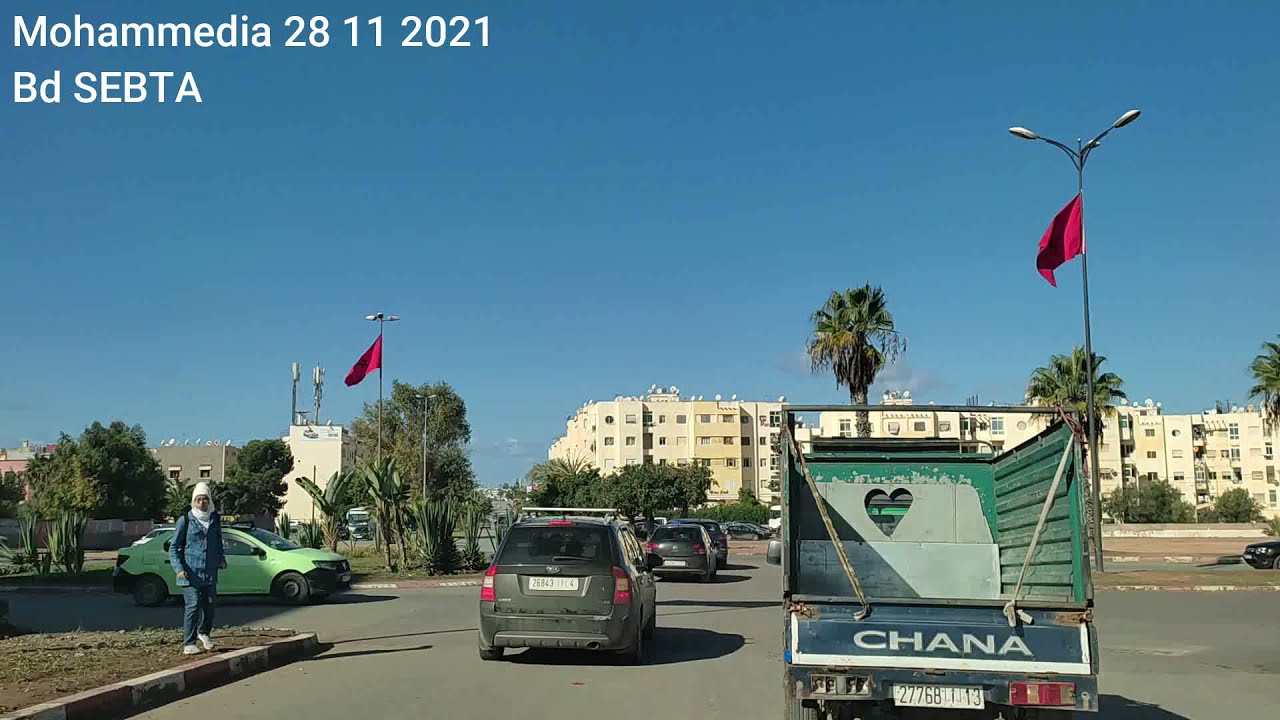 Mohammedia 28 11 2021 - Bd Sebta - مدينة المحمدية المغربية - شارع سبتة