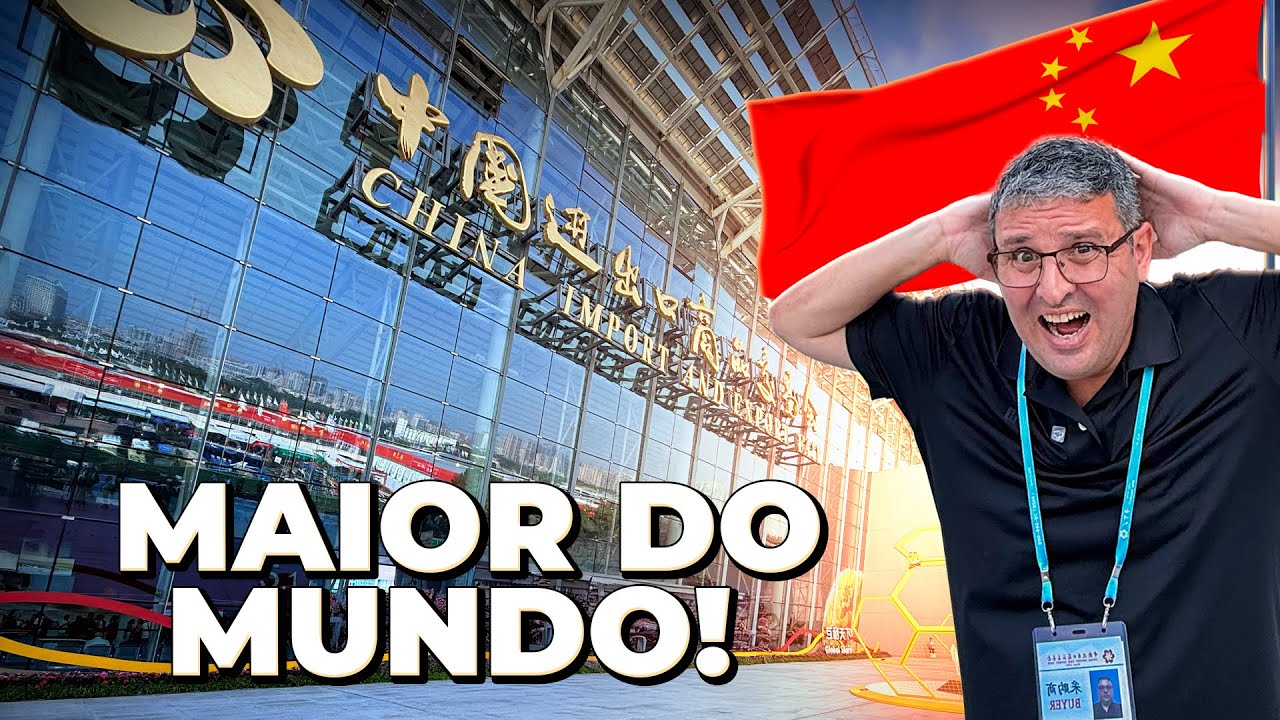 COMO &Eacute; A GIGANTESCA FEIRA DA CHINA,  Tour Completo na Canton Fair 2025, Mina de Ouro para neg&oacute;cios