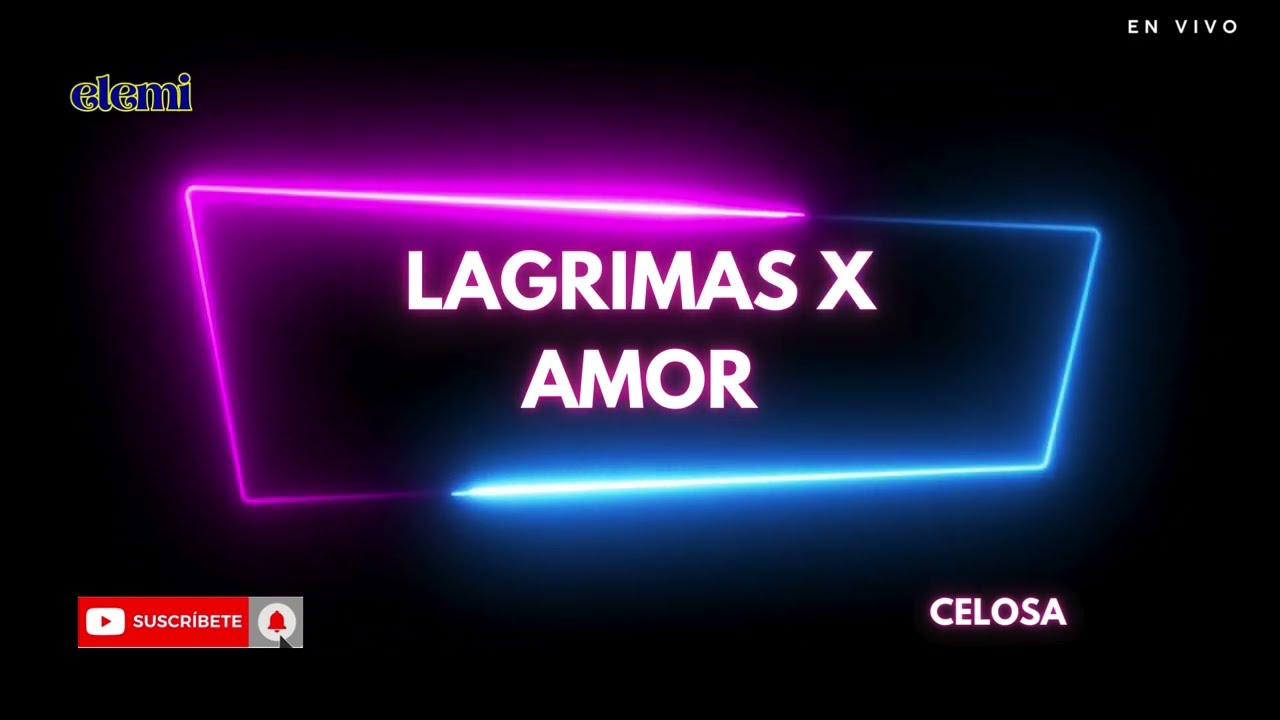 lagrimas x amor karaoke