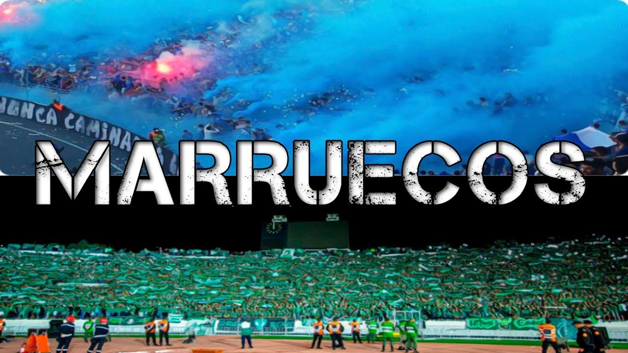 IMPRESIONANTES HINCHADAS DE MARRUECOS PARTE 1