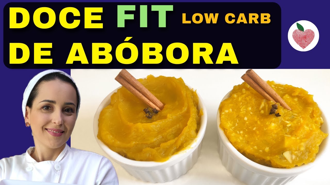Doce de abóbora com coco, FIT e Low Carb! [Sem Açúcar e Funcional]