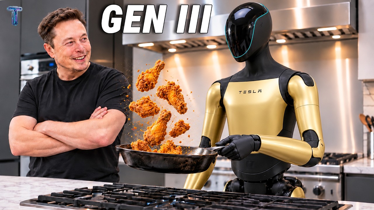 Czego Elon Musk nie m&oacute;wi ci o Optimusie Gen 3