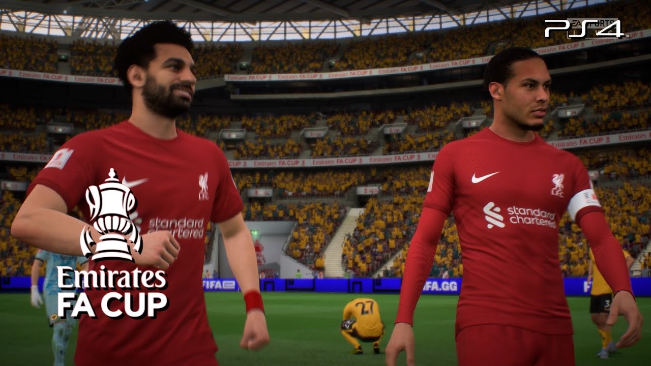 FIFA 23 - Liverpool vs Wolves | FA Cup | PS4™ Gameplay