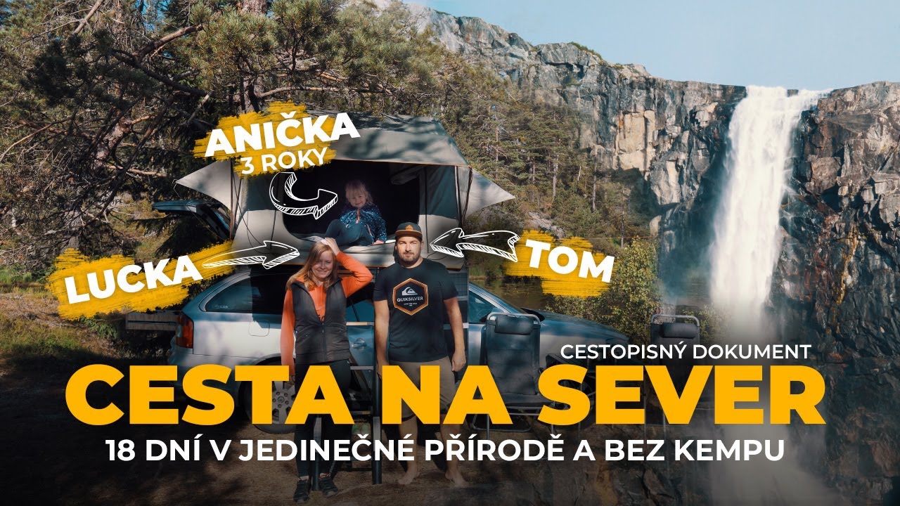 Norsko a Dánsko se střešním stanem | CESTA NA SEVER | 18 dní v jedinečné přírodě a bez kempu | 4K