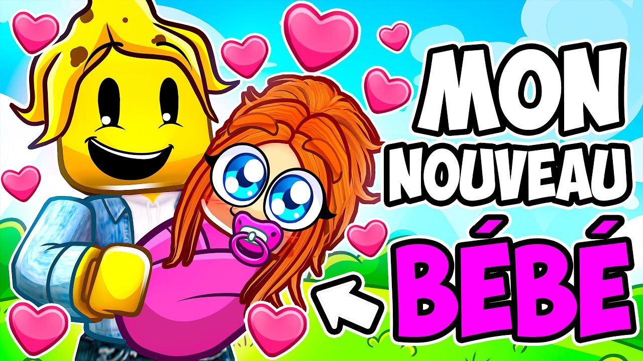 Je vous Présente mon NOUVEAU BÉBÉ sur Roblox !
