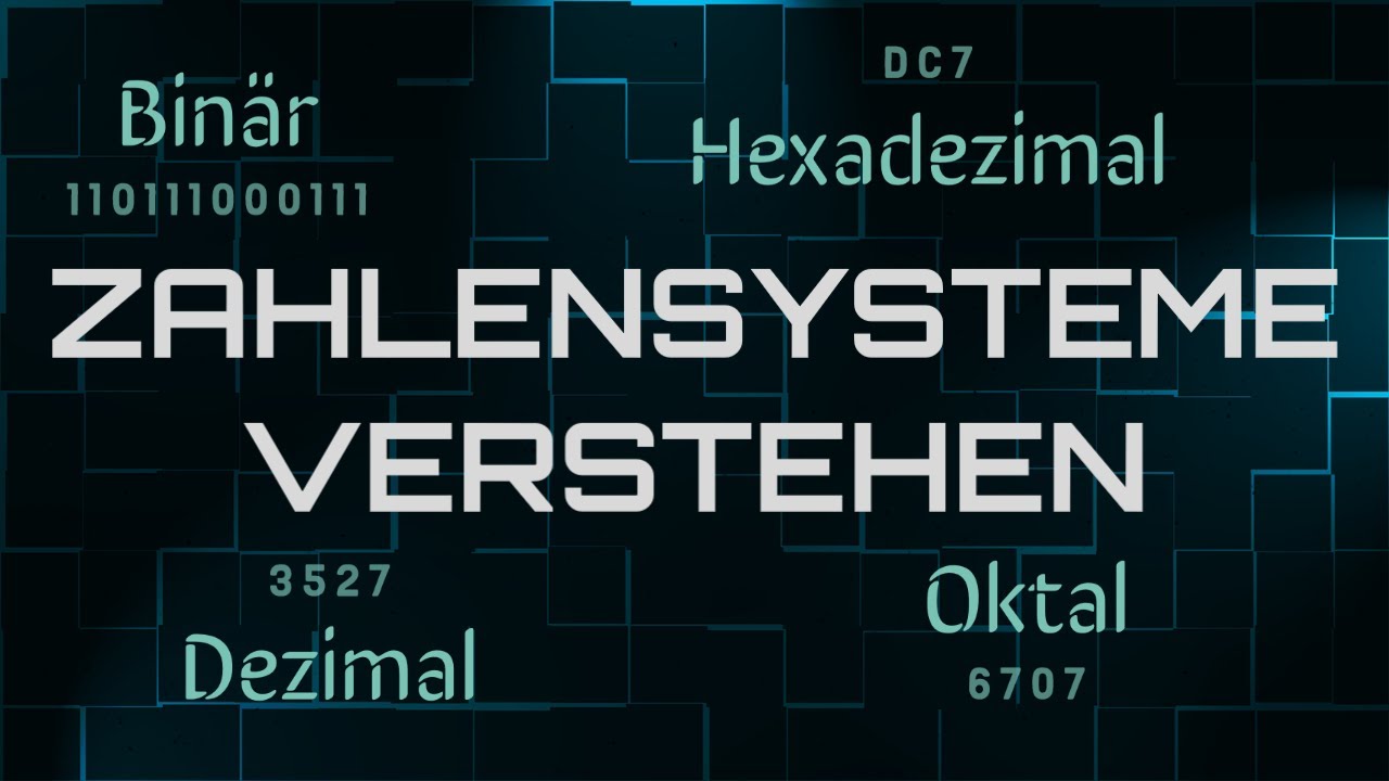 Zahlensysteme für Entwickler - Binär, Oktal, Dezimal & Hexadezimal - Deutsch