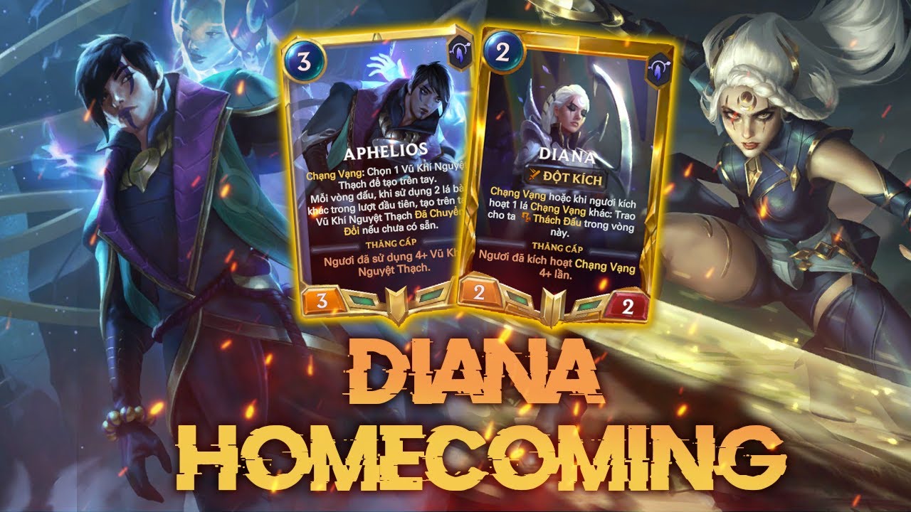 DIANA APHELIOS , SỰ TRỞ LẠI LÀM NỀN CỦA APHE , CHÚNG TÔI CHỈ CẦN '' SÚNG '' CỦA ANH