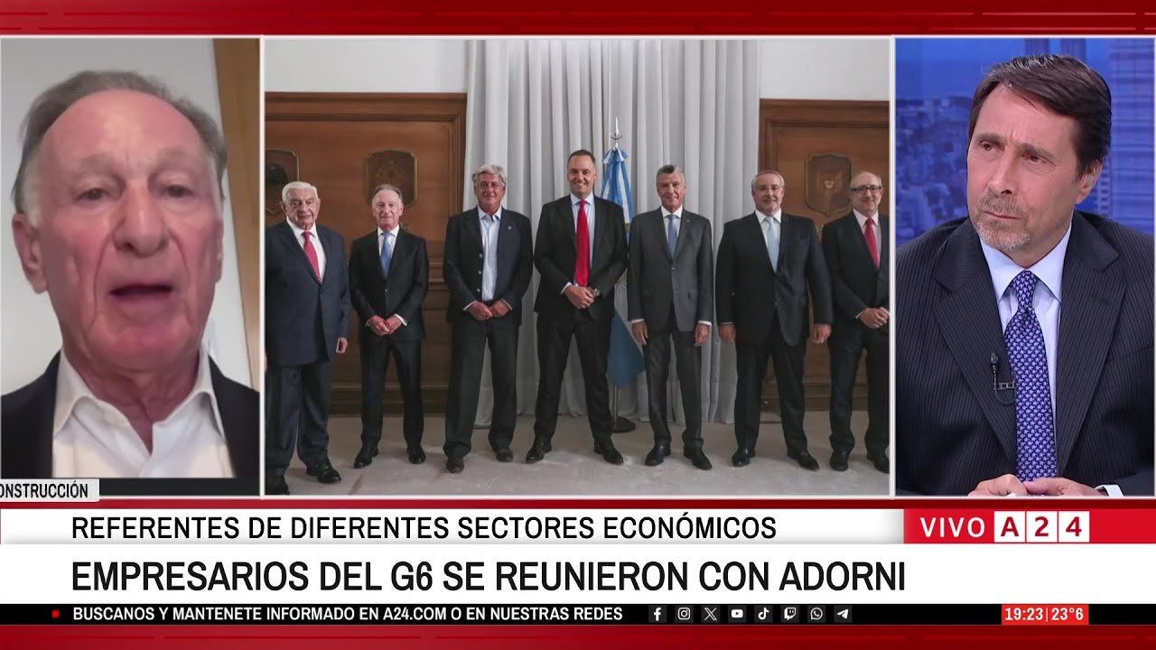 👉 EMPRESARIOS Y REFERENTES DE SECTORES ECONÓMICOS SE REUNIERON CON ADORNI
