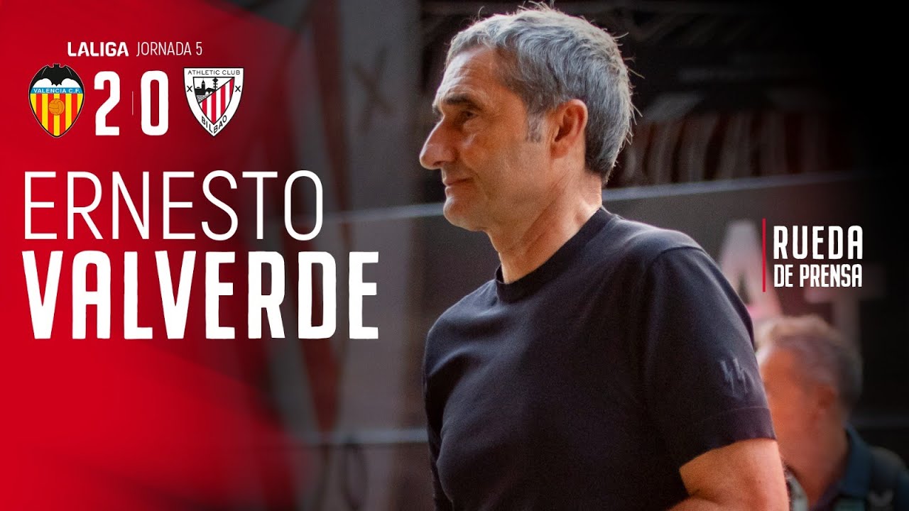 🎙 Ernesto Valverde | post Valencia CF 2-0 Athletic Club | J5 LaLiga EA Sports