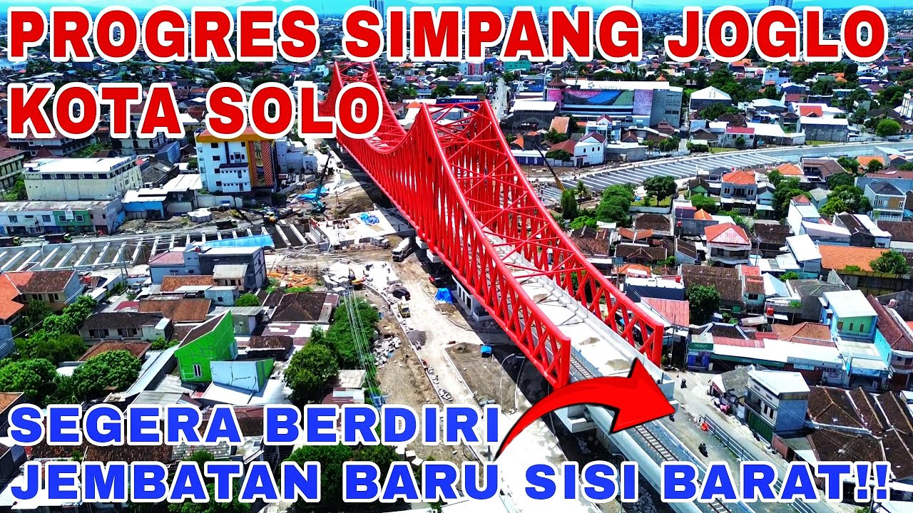 MULAI DIKERJAKAN‼️Jembatan Baru Simpang Joglo Solo Sisi Barat